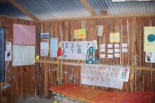 Klassenzimmer der kleinen Masai